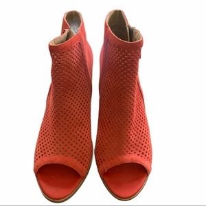 Some Society Open Toe Booties Size 11